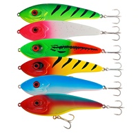 Leurre de pêche transfrontalier pour gros poissons, jig longue portée, 53g, VIB coloré, matériaux ABS, nouveau type, pour la pêche au bar avec hameçons