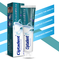 Fabricant vente en gros de dentifrice au bicarbonate de soude aux herbes pures personnalisable nettoyage en profondeur adultes parfum de menthe maison hôtel