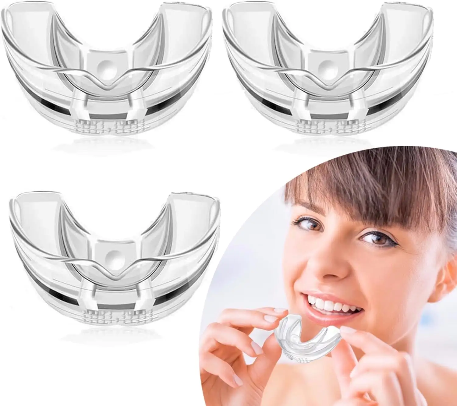 SJ Dental Kiefer ortho pä dische Zahnspangen Silikon ausrichtung strainer Zahn halter Mundschutz Klare Zahn ausrichtung spangen