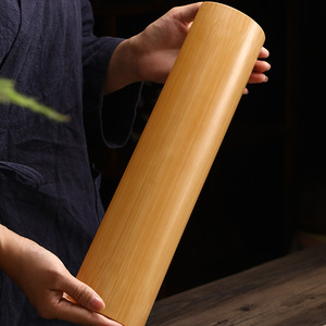 ที่วางแขนไม้ไผ่แบบกว้างสไตล์จีนโบราณสำหรับใช้ในบ้าน - Product Image 4