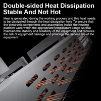 Plateforme de préchauffage intelligente MECHANIC HEAT AIR pour réparation de puces multicouches BGA/matrice de points de carte mère iPhone X-16 PRO MAX