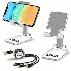Wholesale Custom Logo Promotional Business Gift Adjustable Desk Holder Cell Phone <b>Stand</b> - Product Image 1