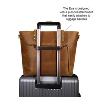 Sacs fourre-tout en cuir PU personnalisés pour femmes Sacs à main de voyage de grande capacité Tendance Sacs à bandoulière Vintage Fashion Shoulder Duffle Bag