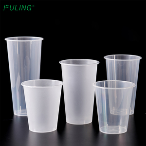 Fuling PP Tiêm 90Mm Dùng Một Lần Boba Cup Vasos Plastico Để Đi Nhựa Trà Sữa Milkshake Cup Với Nắp Đậy - Product Image 2
