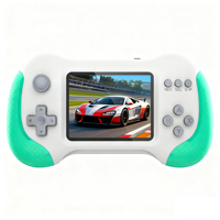 Nueva Consola de Videojuegos Portátil Retro Mini X9M de 3 Pulgadas, Compatible con Salida AV, Función de TV, Dos Jugadores
