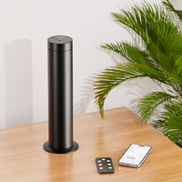 Nouveau Diffuseur d'Arômes Électrique Automatique en Métal pour Maison et Hôtel, avec Minuterie Intelligente, Contrôle par Application, USB/Batterie, Purificateur d'Air Bifluidique 150 ml