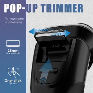 Afeitadora Eléctrica Rotativa con 3 Cuchillas Flotantes, Resistente al Agua IPX7, Pantalla Digital Inteligente, Modelo de Carga Portátil - Product Image 2