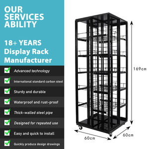 Perchero Metálico Desmontable de 5 Niveles con Ruedas para Almacenamiento en el Hogar - Product Image 4