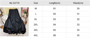Women's Breathable Summer Umbrella Skirt High Waist Drawstring <strong>Bow</strong> Solid Medium Long Irregular New <strong>Large</strong> Swing - Product Image 6