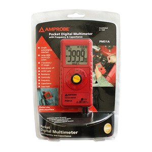 Multimètre numérique Fluke PM51A 600V CAT II 300V CAT III, multimètre de poche - Product Image 3
