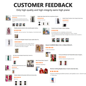 Zhuo Yang handmade chất lượng cao của phụ nữ áo sơ mi giản dị nhà máy làm thiết kế xếp li Áo - Product Image 3