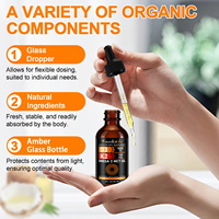 Complément alimentaire liquide 4-en-1 pour les passionnés de nutrition : Gouttes de Vitamine D3 K2 60ml pour la santé osseuse