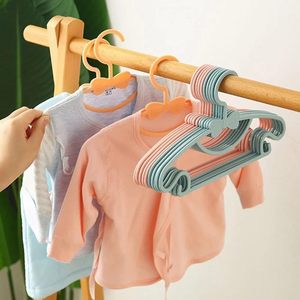 Kids Plastic Multi-function Baby Small Clothes Coat <b>Hangers</b> Central Bow-knot Design Portable Children PP Coat <b>Hanger</b> - Product Image 3