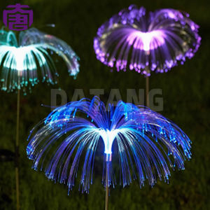 Wholesale Ip65 Waterproof Jellyfish <b>Fiber</b>-<b>optic</b> Garden <b>Lights</b> Color-changing For Indoor/outdoor Courtyard Decorations Lawn - Product Image 4