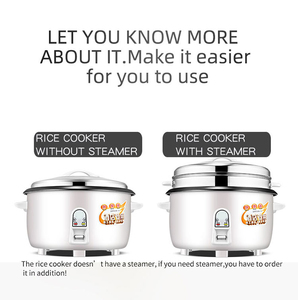 Olla Arrocera Comercial de Gran Capacidad para Cantina, Hotel, Fábrica, Hogar, Electrodoméstico de Cocina, 23L/28L/45L - Product Image 3