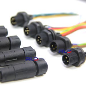 M8 M12 M16 M20 M18กันน้ำขั้วต่อ3พิน3คอร์ IP65 IP67ขั้วต่อปลั๊กตัวผู้ตัวเมียทำจากโลหะ IP68 - Product Image 2