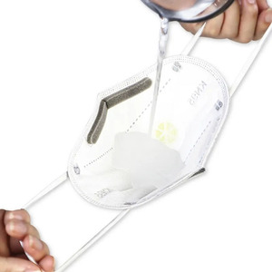 95% Filter Efficiency KN95 Protective <strong>Mask</strong> Against Smoke Dust Pollen Smog 6layer Protection Respirator <strong>Mask</strong> with Exhale Valve - Product Image 5