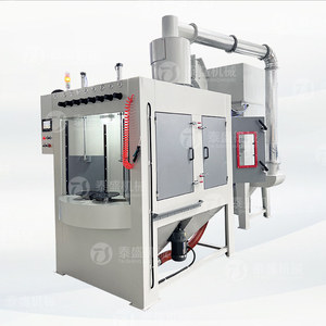 CE chứng nhận 8-trạm quay Blaster không dính đồ nấu nướng sandblasters để hoàn thiện - Product Image 5