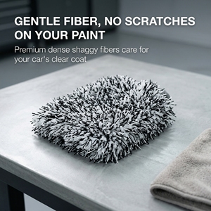 Gant de lavage de voiture en microfibre ST-P011, gant de nettoyage de voiture en chenille de qualité supérieure, gants de lavage de voiture anti-rayures pour le detailing automobile - Product Image 4