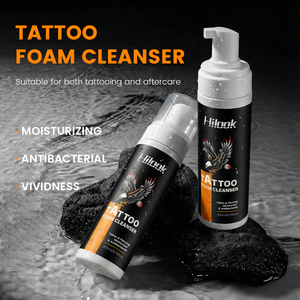Espuma Limpiadora Orgánica de 200 ml para el Cuidado Posterior del Tatuaje, con Cuidado Suave, Limpieza Profunda y Protección de la Piel - Product Image 5