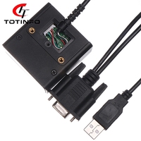 TOTINFO - Escáner de Código de Barras 2D Fijo, Lector de Códigos QR, USB RS232 TTL RS485, Sensor CMOS, Aleación de Aluminio, 2 Años de Garantía, en Stock