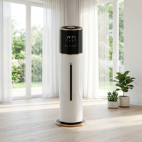 Humidificateur ultrasonique intelligent, purificateur d'air à brume réglable pour chambre à coucher, 7L, pour toute la maison, électrique, pour serre et bureau