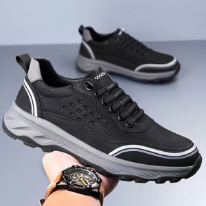 Zapatillas NIYC 2026 <span class=keywords><strong>para</strong></span> Correr, Color Gris Grafito, Negro, Crema, Gris, Deportivas <span class=keywords><strong>para</strong></span> <span class=keywords><strong>Hombre</strong></span> y Mujer, Estilo Deportivo, Bajas, <span class=keywords><strong>para</strong></span> Caminar - Product Image 3