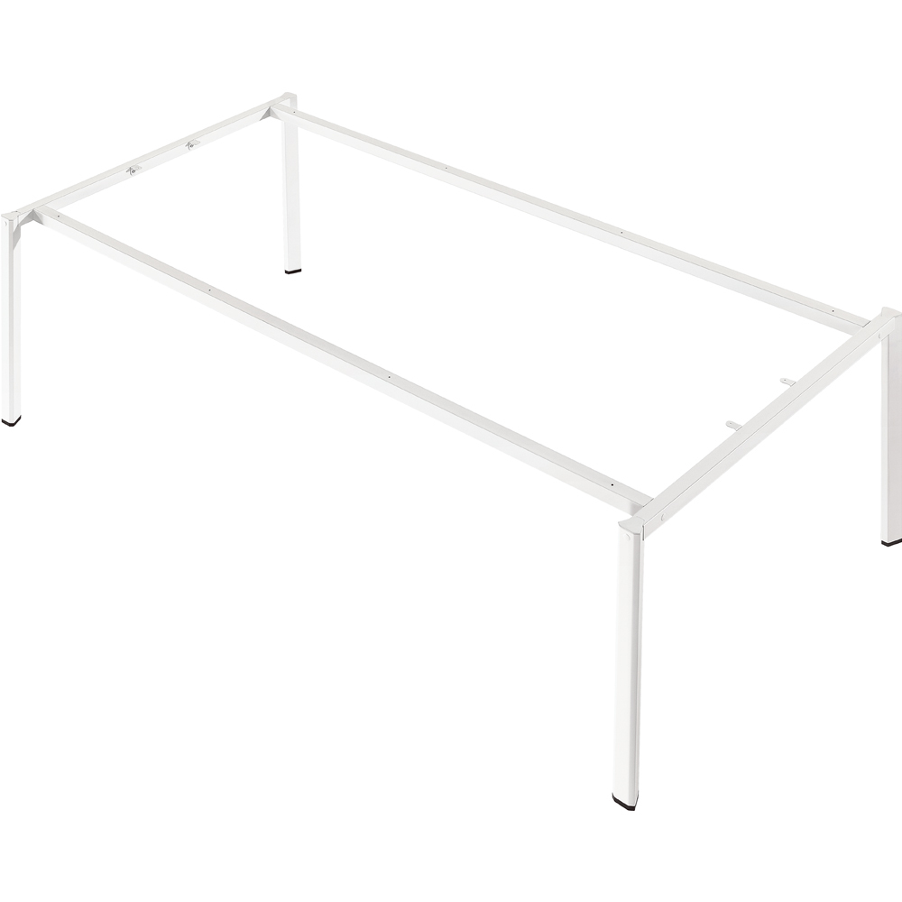 Sortie d'usine 2 Mètres En Bois Jambe En Acier Mobilier De Bureau Sectionnel Bureau Table de Réunion