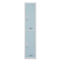 Casier de rangement verrouillable en acier durable personnalisable - Options 2/3/4/6 portes pour chambre, bureau, école et salon