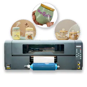 Impresora profesional de etiquetas A3 UV DTF multifuncional 300mm Dimensión de impresión nueva condición con 1 año de garantía