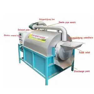 industrial multi-fuction hot air food fish cassava salt grain paddy wood peanut chicken manure dryer machine