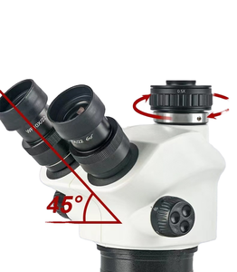Linh hoạt khớp nối cánh tay phong trào lớn bùng nổ đứng 7-50x trinocular kính hiển vi <span class=keywords><strong>Stereo</strong></span> cho phòng thí nghiệm vật nuôi phẫu thuật PCB sửa chữa - Product Image 4