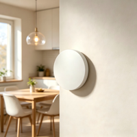Verbesserter Tuya ZigBee Smart Scene Switch Batteriebetriebener Mini-Funkfernbedienungscontroller für Smart Home Beleuchtung Alexa Google