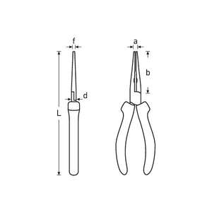 STAHLWILLE-Téléphone VDE 67304160 avec tête chromée-Pince isolée EAN 4018754338719 1000V - Product Image 2