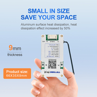 TDT 4S 12V LiFePo4 BMS 20A 30A Puerto Común para Carga/Descarga, Función de Balanceo, Tamaño Mini, Protector de Seguridad para Baterías de Litio
