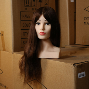 Tête de mannequin afro-américaine pour la pratique en salon, pour la coupe de cheveux et le tressage, pour l'utilisation en école de coiffure - Product Image 3