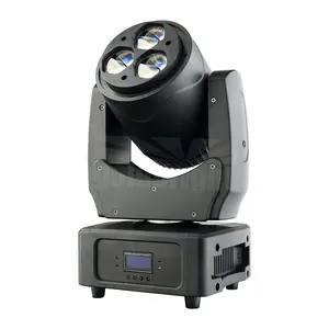 3x40Watt RGBW LED Bee Eyes Wash zoom cabeza móvil 8-55 grados DMX Dj disco etapa Luz