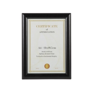 <span class=keywords><strong>Marcos</strong></span> De Foto más vendidos Escritorio negro de pie A1 A2 <span class=keywords><strong>A3</strong></span> A4 11x14 Marco de Diploma de documento de madera - Product Image 1