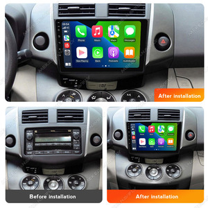 MEKEDE <strong>Android</strong> Auto Car Multimedia Player FM Car-play IPS Touch Screen Car Radio 4core 2+32GB for Toyota RAV4 2007-2011 - Product Image 2