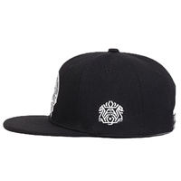 Gorra de Béisbol Unisex de 6 Paneles con Visera Plana, Malla, Estilo Hip-Hop, Letras Bordadas, Patrón Ajustable, Logotipo Bordado Personalizado