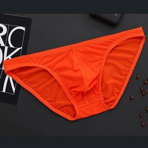 Calzoncillos de seda helada para hombre, de talle bajo, ultrafinos, con forma de U, ajustados y sexys - Product Image 2