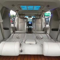 Sièges de voiture confortables pour entreprises, accessoires intérieurs de fourgonnette, sièges multifonctionnels, siège de capitaine individuel Alphard