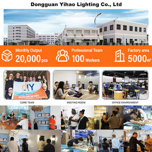 YH 北欧现代家居豪华LED黄铜水晶2层圆形环形吊灯吸顶灯吊灯客厅卧室餐厅 - Product Image 5