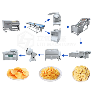 Nouvelle ligne de découpe de pommes de terre semi-automatique | Équipement <span class=keywords><strong>pour</strong></span> <span class=keywords><strong>frites</strong></span> et <span class=keywords><strong>frites</strong></span> avec sortie personnalisée <span class=keywords><strong>pour</strong></span> légumes et fruits - Product Image 5