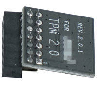 Carte mère avec puce TPM 2.0 pour pièces de jeu de bureau Module sécurisé Compatible X99 Stock disponible