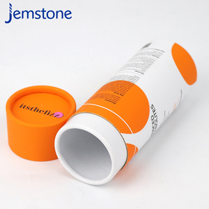 Boîte d'emballage cylindrique en carton kraft recyclable de qualité alimentaire pour compléments alimentaires, tube en papier pour poudre de protéines, conception personnalisée - Product Image 5