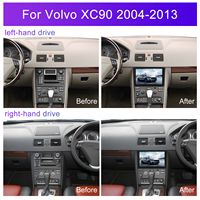 Podofo 10 pouces 4 + 64G Android autoradio autoradio Carplay Android Auto pour Volvo XC90 2004-2013 DSP GPS Autoradio personnalisation