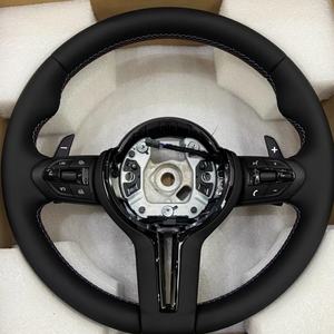 Volant en cuir noir <span class=keywords><strong>M</strong></span> Performance pour <span class=keywords><strong>BMW</strong></span> F20 F36 F30 F31 F10 F32 F33 F39 F80 F82 F87 E84 <span class=keywords><strong>X1</strong></span> X2 X3 X4 X5 X6 - Product Image 1