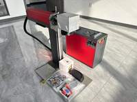 Système de marquage laser à fibre refroidi par air 60W/100W, trois pointeurs rouges, positionnement rapide et précis, prise en charge IA, haute précision BJJCZ DST
