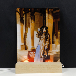 Tự làm thăng hoa khoảng trống gỗ cơ sở <span class=keywords><strong>Acrylic</strong></span> <span class=keywords><strong>Photo</strong></span> Panel với LED cơ sở thăng hoa Led khung ảnh - Product Image 3